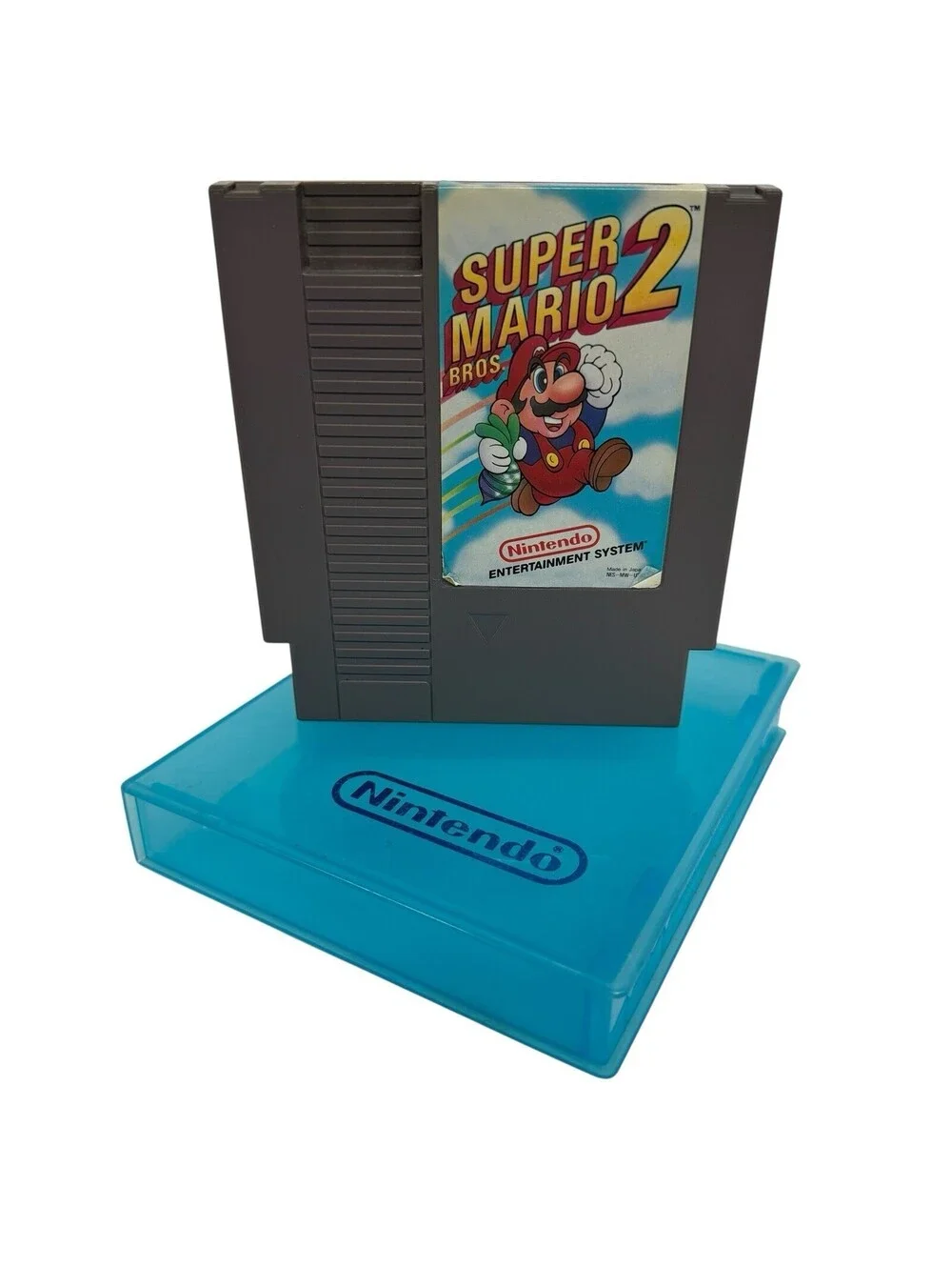 Super Mario Bros 2 Nintendo NES Original Authentic Genuine Vintage Retro Game!